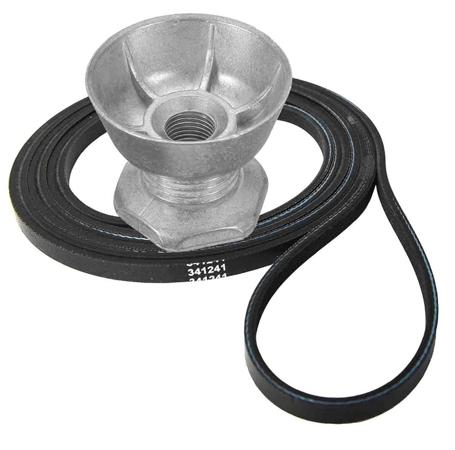 Amazon.com: Seentech 341241 Dryer Belt & 8066184 Motor